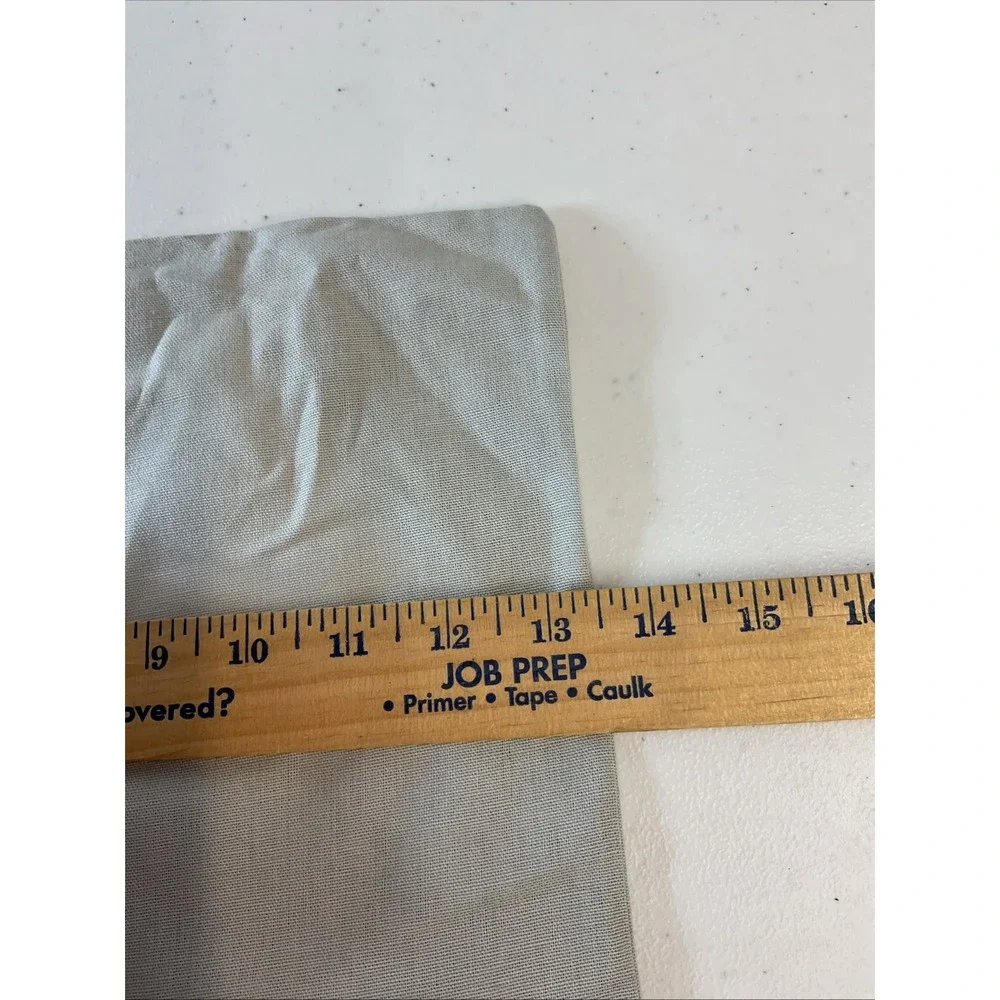 Authentic Manolo Blahnik Dust Bag Gray Drawstring 10.5
